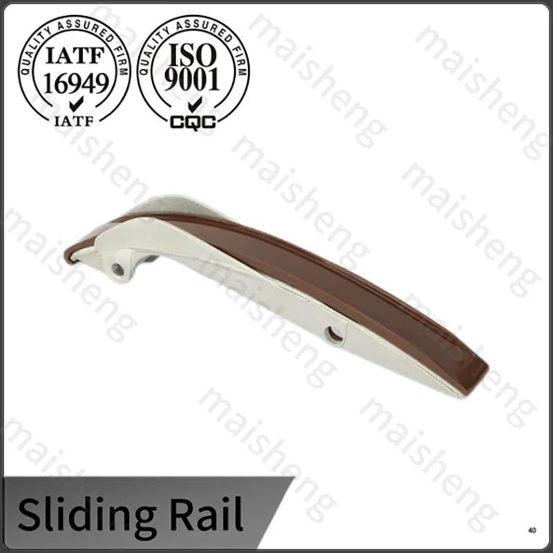 Side profile showing wear pad thickness
